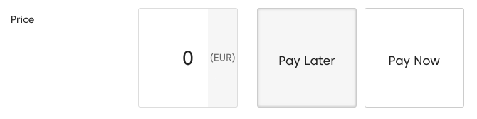 Price selector