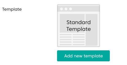Template selector